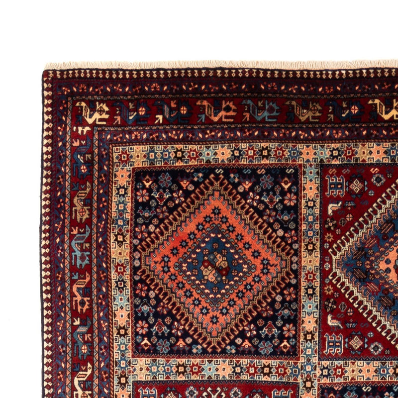 Alfombra persa - Nómada - 311 x 200 cm - rojo oscuro