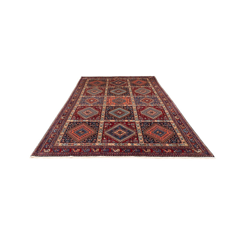 Alfombra persa - Nómada - 311 x 200 cm - rojo oscuro