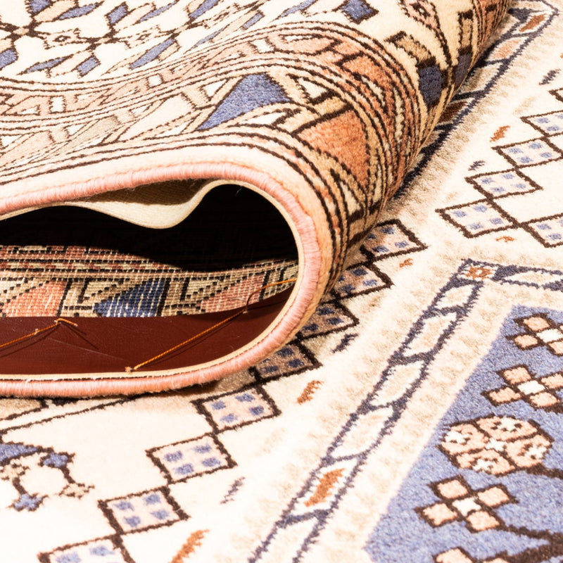 Alfombra persa - Nómada - 251 x 194 cm - beige claro