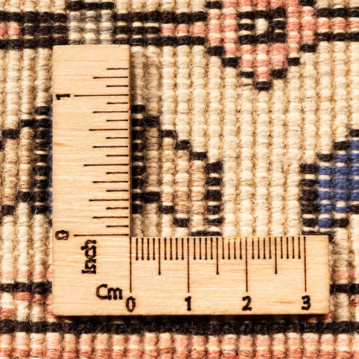 Alfombra persa - Nómada - 251 x 194 cm - beige claro