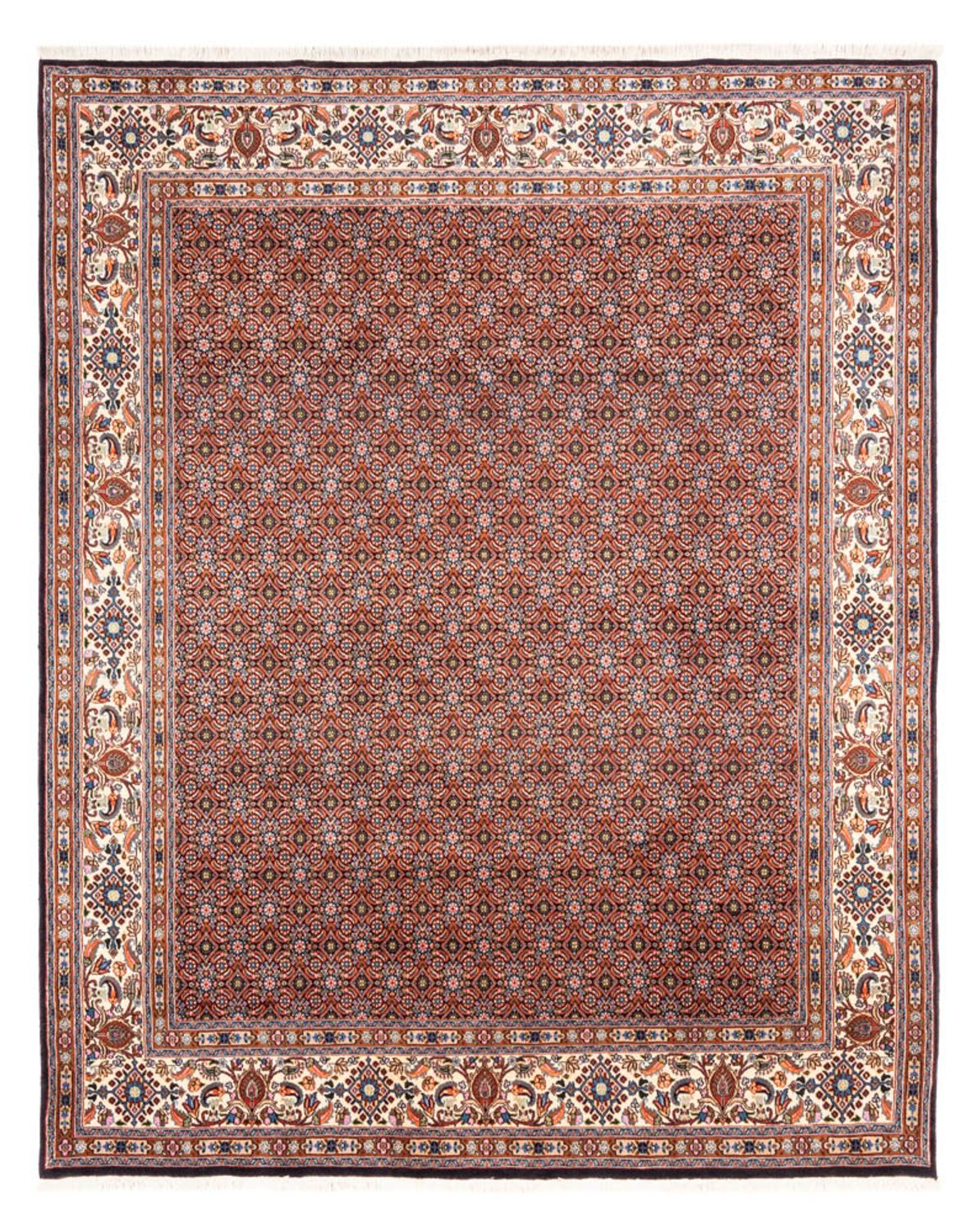 Alfombra persa - Clásica - 240 x 194 cm - rojo oscuro