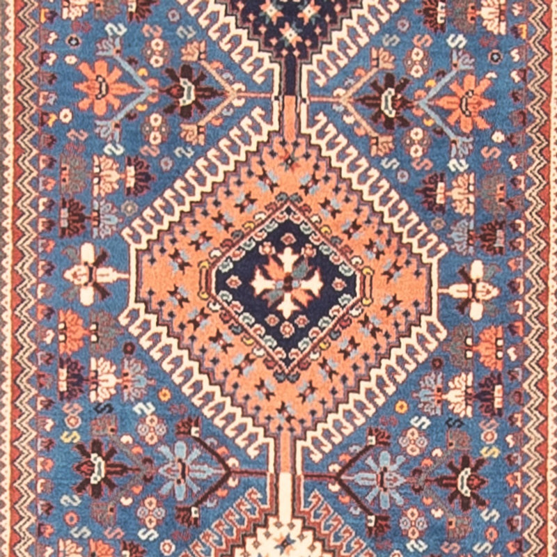 Alfombra de pasillo Alfombra persa - Nómada - 392 x 82 cm - azul