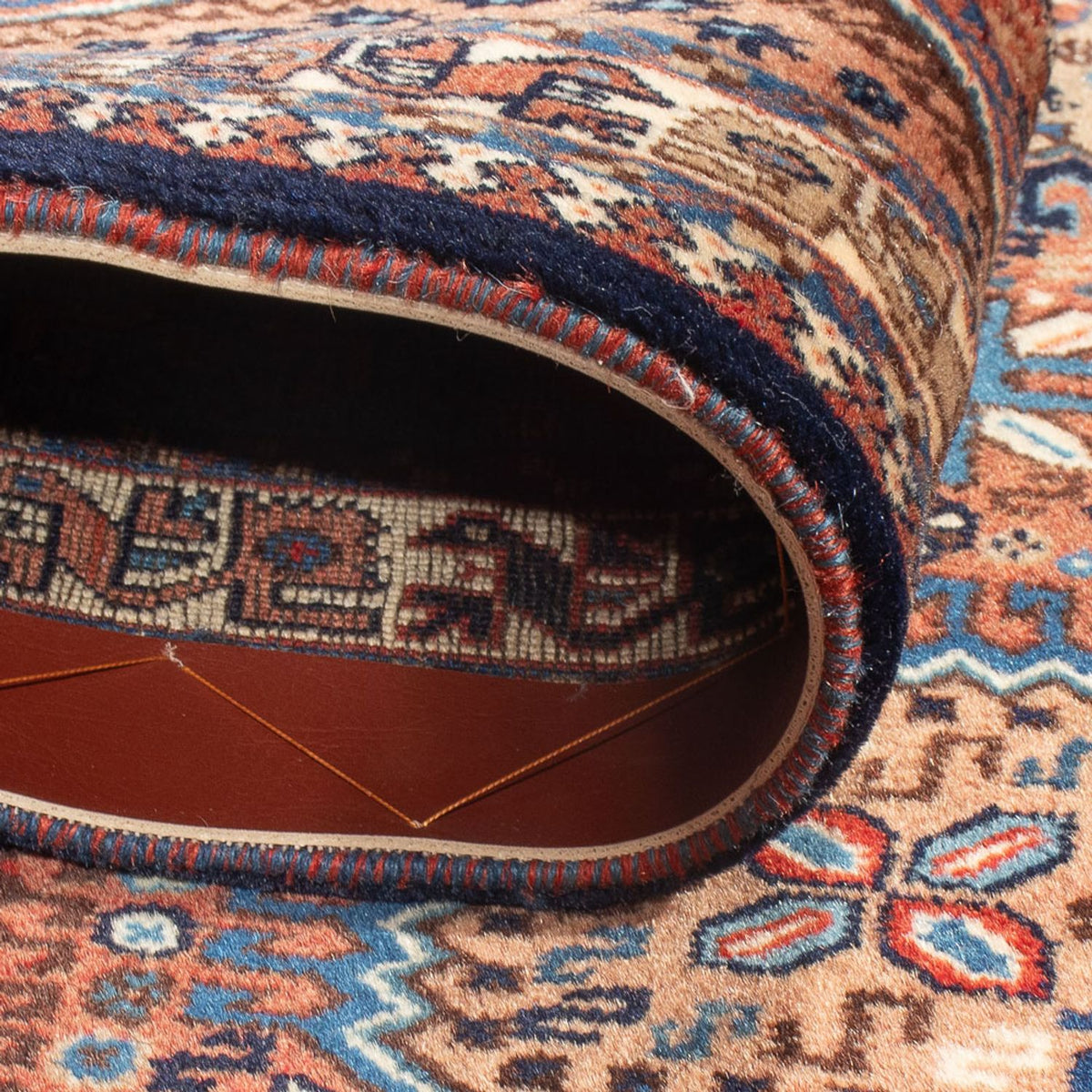 Alfombra de pasillo Alfombra persa - Nómada - 387 x 83 cm - rojo