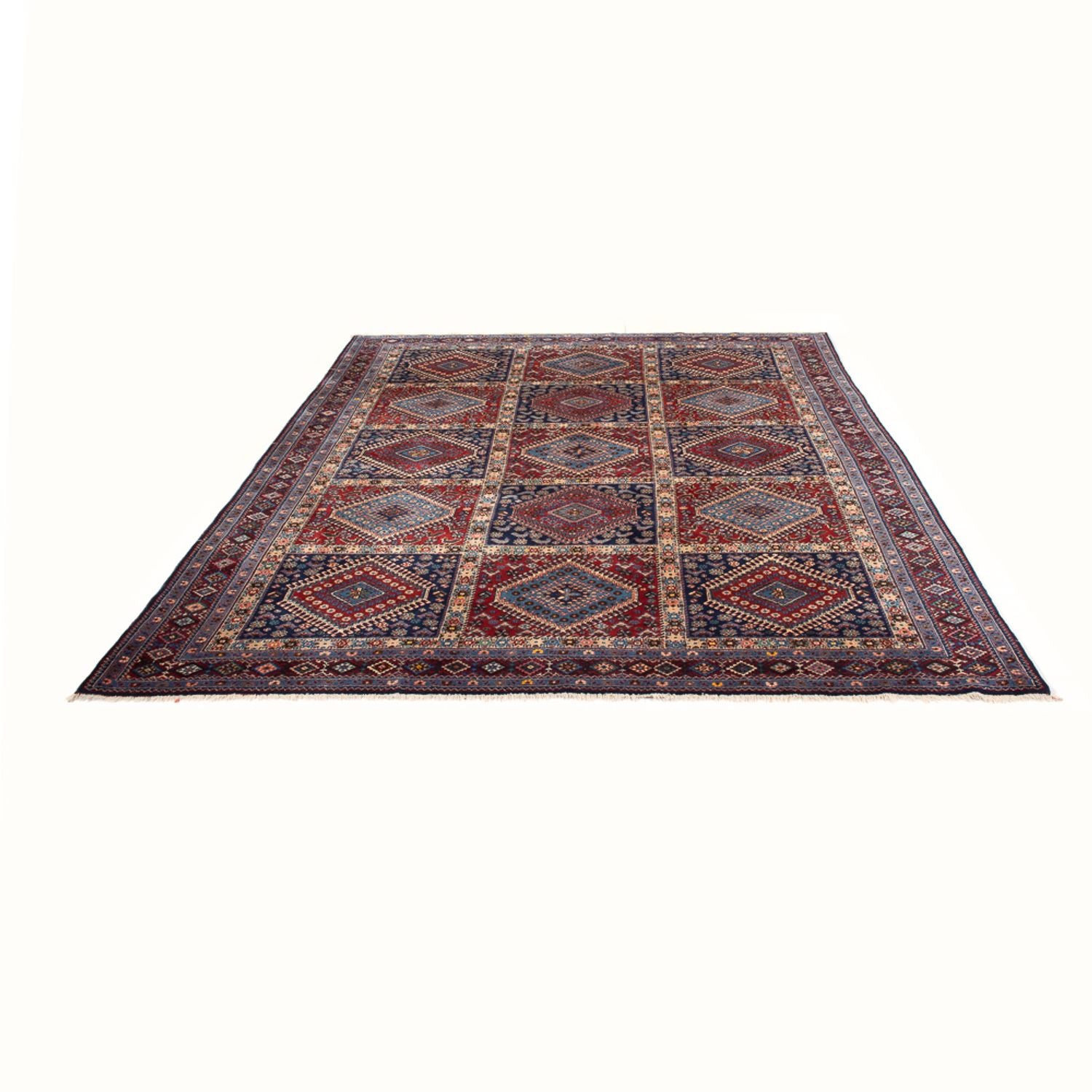 Alfombra persa - Nómada - 292 x 207 cm - multicolor