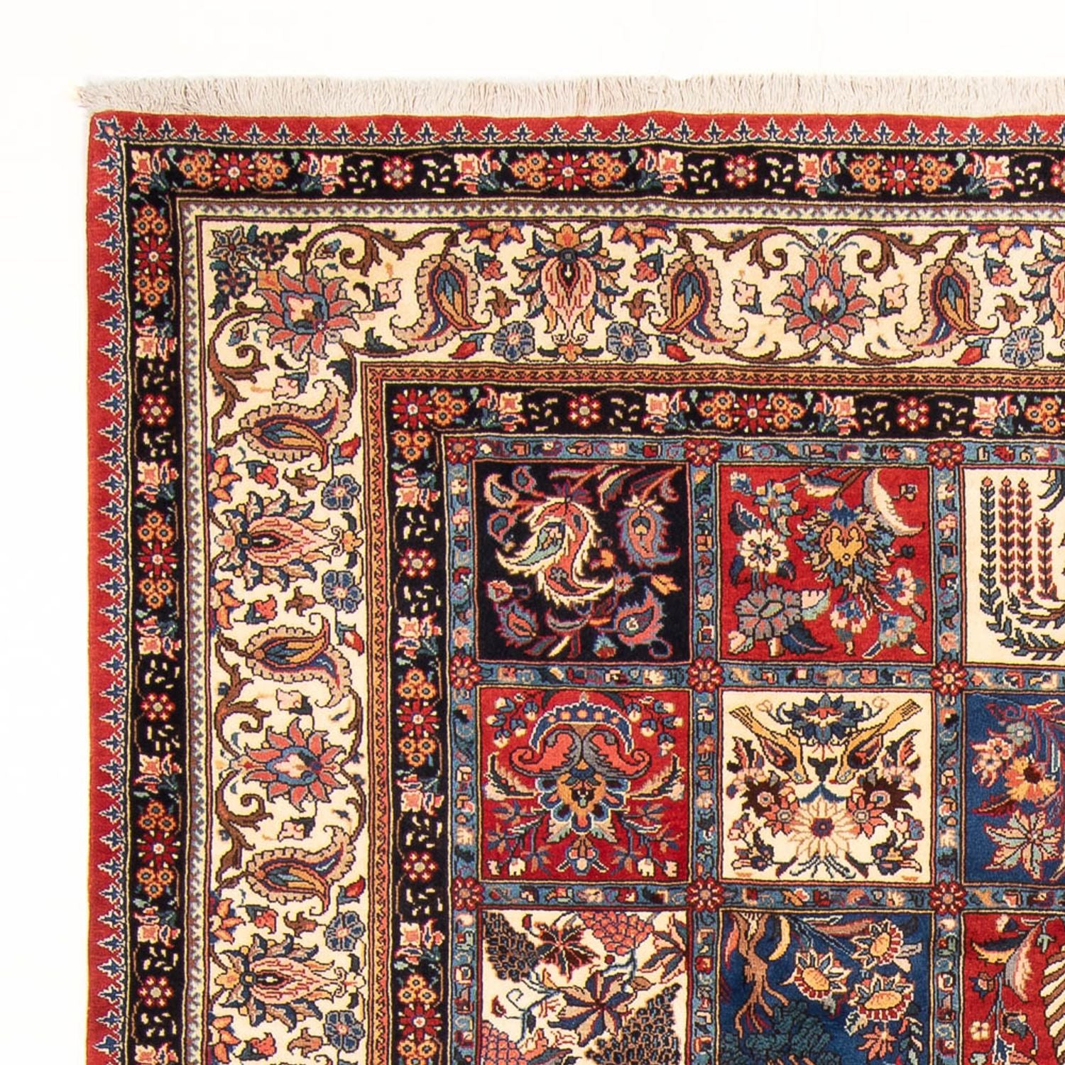 Alfombra persa - Nómada - 306 x 210 cm - multicolor