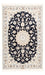 Alfombra Persa - Nain - Prima - 154 x 104 cm - azul oscuro