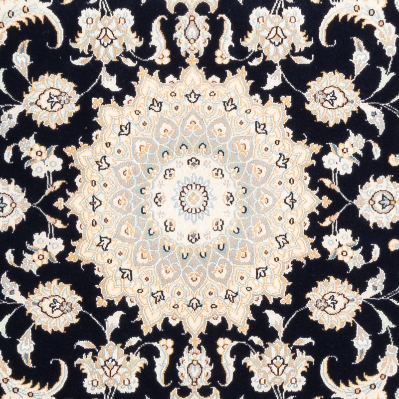 Alfombra Persa - Nain - Prima - 154 x 104 cm - azul oscuro