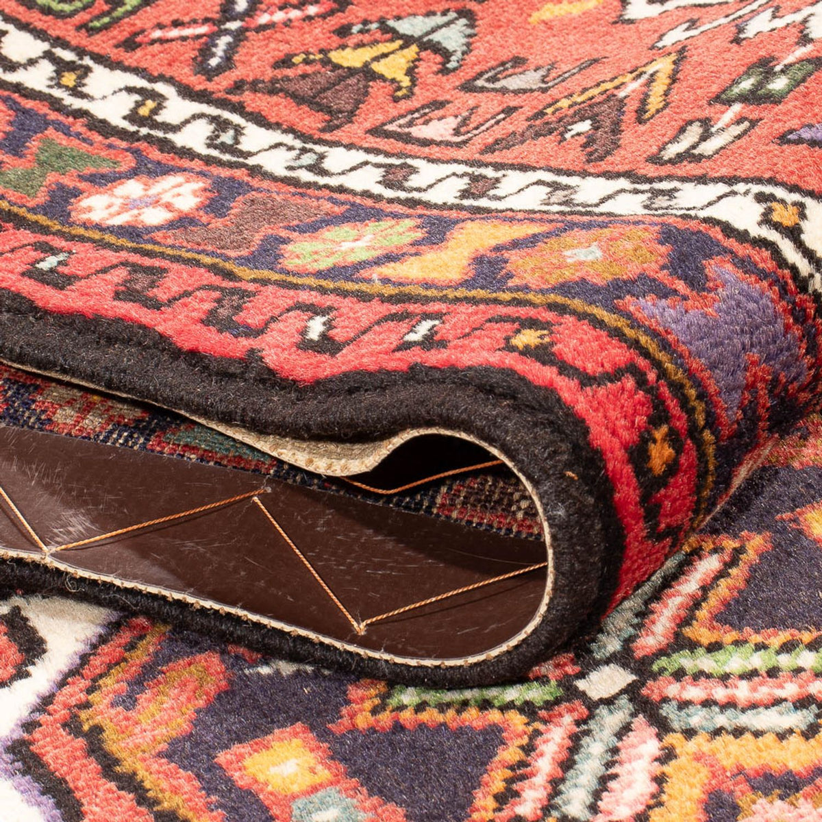 Alfombra de pasillo Alfombra persa - Nómada - 481 x 77 cm - rojo