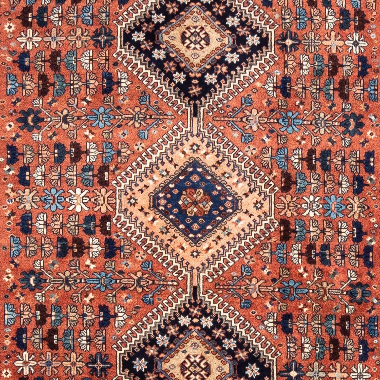 Alfombra persa - Nómada - 240 x 153 cm - rojo