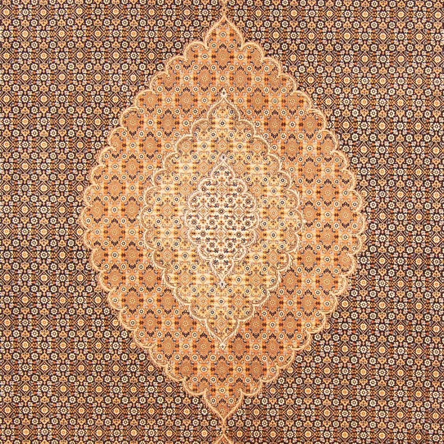 Alfombra Persa - Tabriz - Real - 300 x 202 cm - azul oscuro