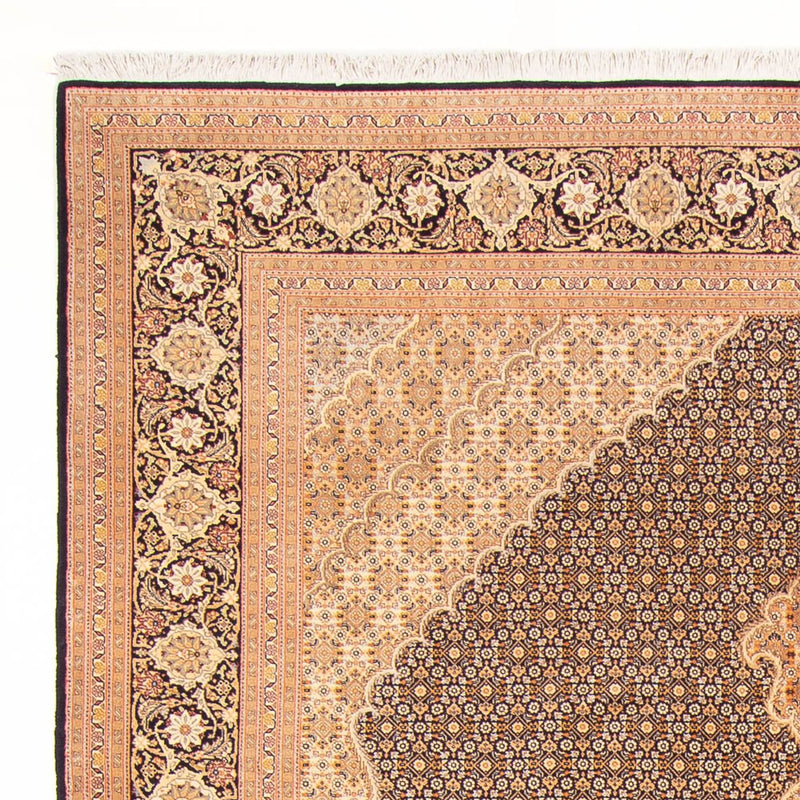 Alfombra Persa - Tabriz - Real - 300 x 202 cm - azul oscuro