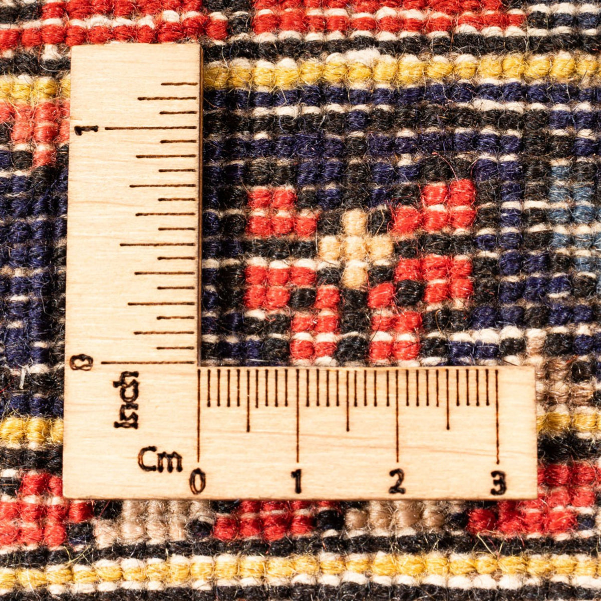 Alfombra persa - Nómada - 243 x 150 cm - multicolor