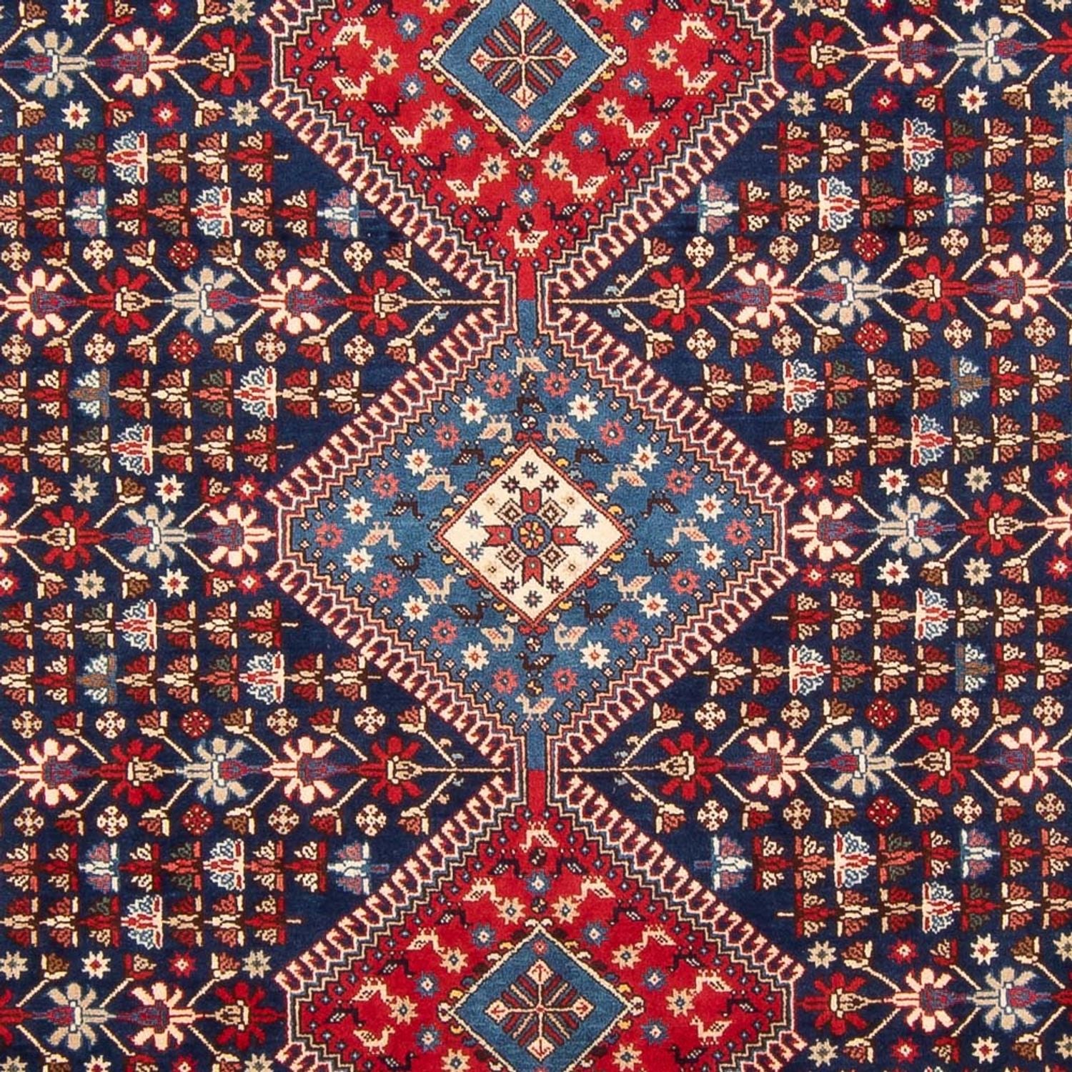 Alfombra persa - Nómada - 300 x 204 cm - azul oscuro