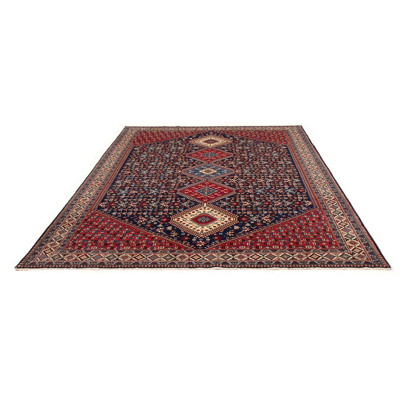 Alfombra persa - Nómada - 300 x 204 cm - azul oscuro