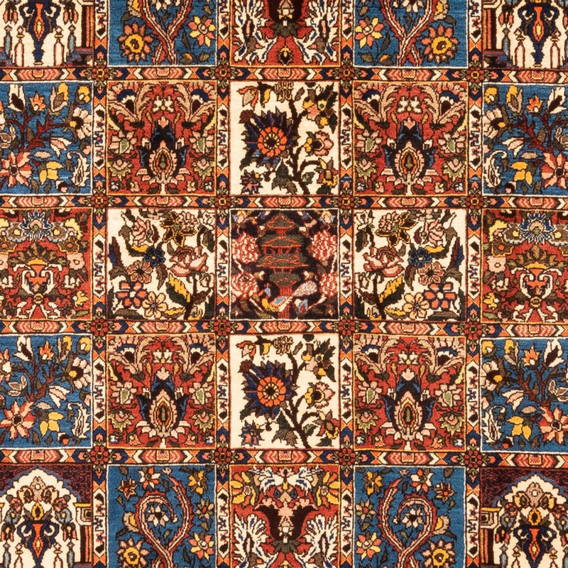 Alfombra persa - Nómada - 303 x 202 cm - rojo burdeos