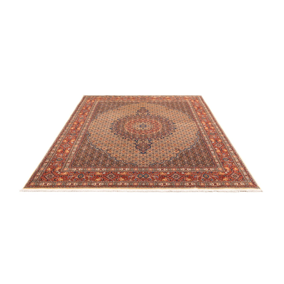 Alfombra persa - Clásica - 244 x 194 cm - beige oscuro