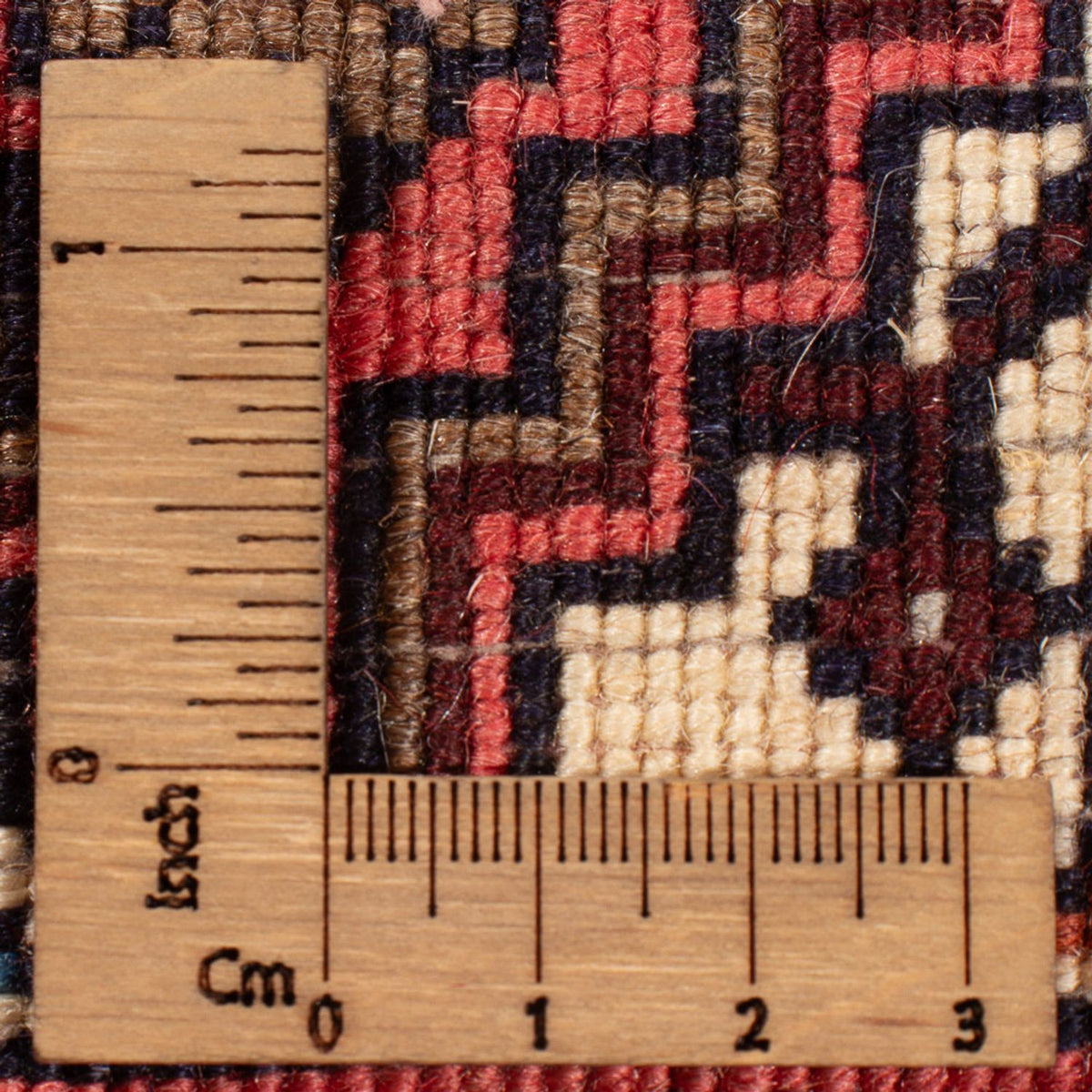 Alfombra persa - Nómada - 122 x 83 cm - rojo