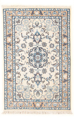 Alfombra Persa - Nain - Prima - 110 x 66 cm - crema