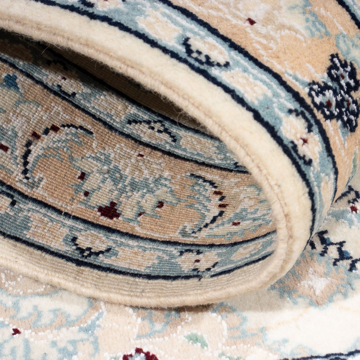 Alfombra Persa - Nain - Prima - 108 x 66 cm - crema