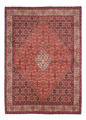 Alfombra persa - Bidjar - 232 x 171 cm - rojo