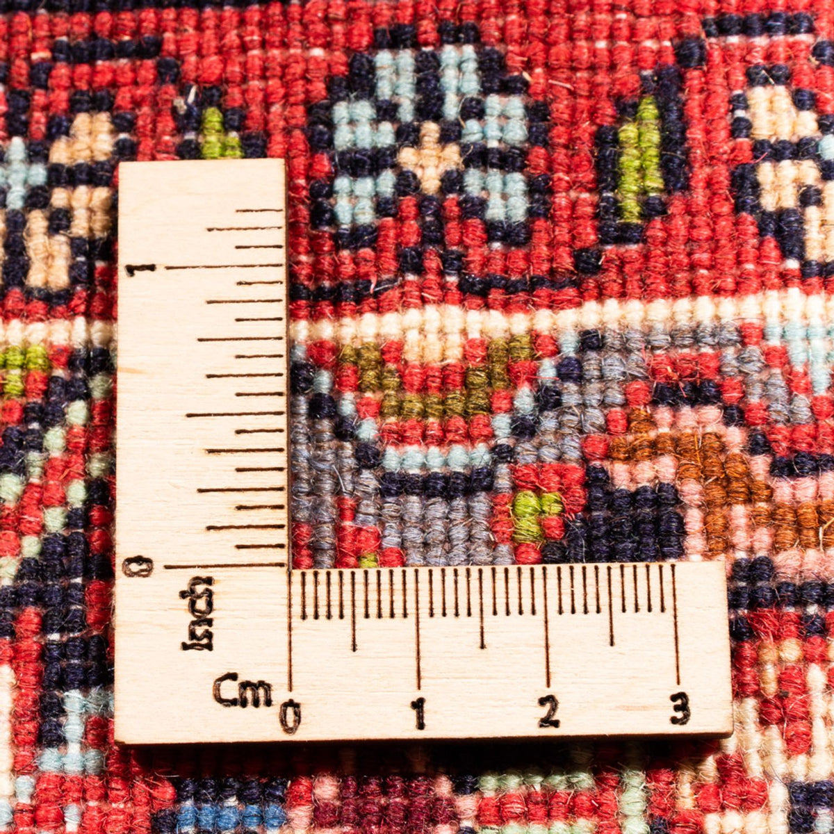 Alfombra persa - Bidjar - 244 x 168 cm - rojo