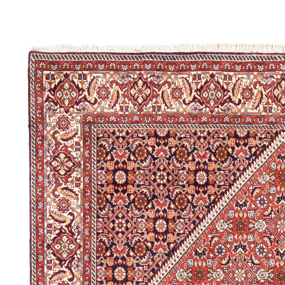 Alfombra persa - Bidjar - 240 x 168 cm - rojo