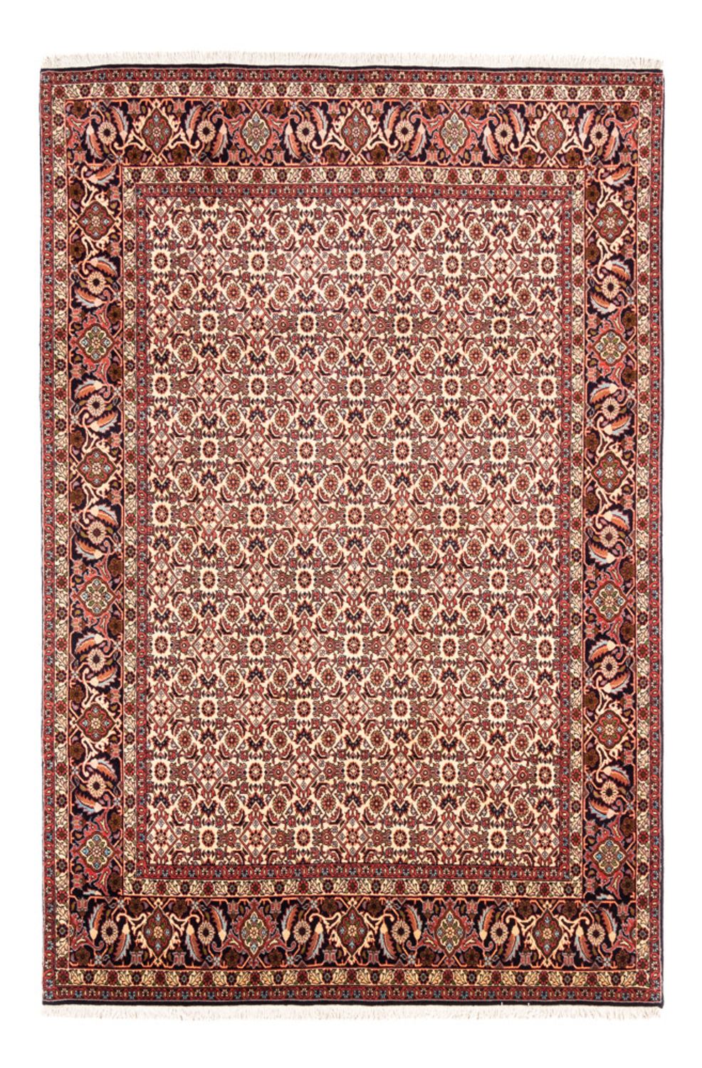 Alfombra persa - Bidjar - 244 x 166 cm - beige