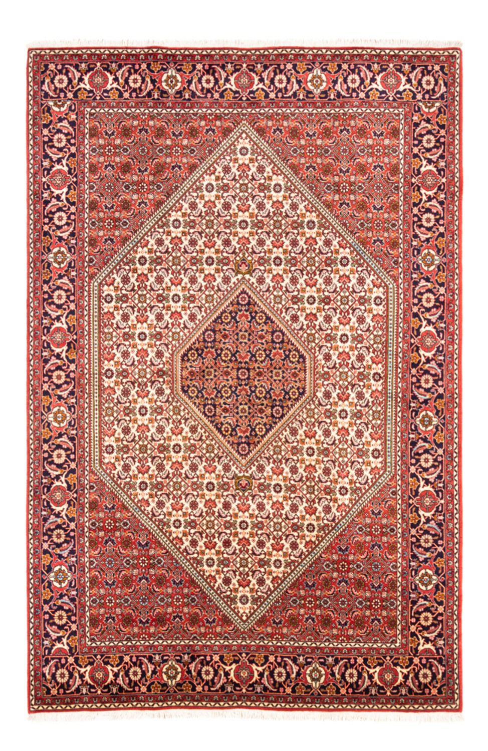 Alfombra persa - Bidjar - 249 x 170 cm - beige