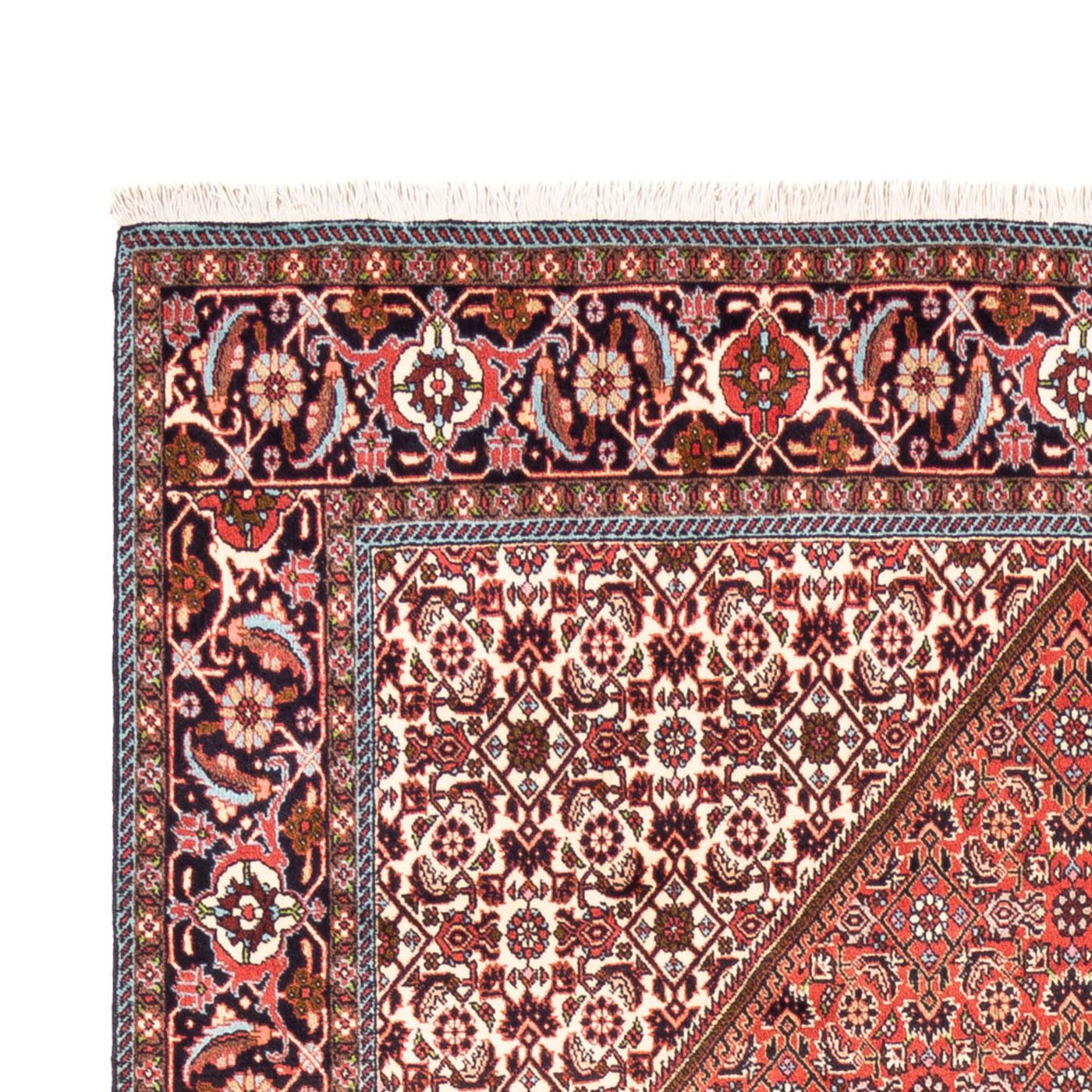 Alfombra persa - Bidjar - 247 x 173 cm - rojo