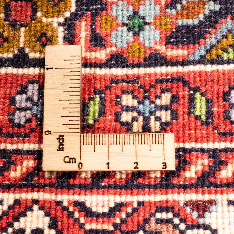 Alfombra persa - Bidjar - 246 x 171 cm - rojo