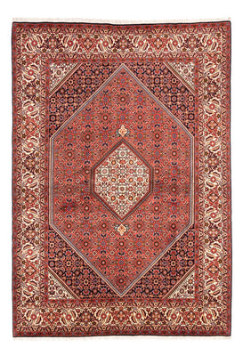 Alfombra persa - Bidjar - 240 x 173 cm - rojo