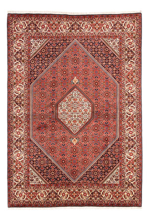 Alfombra persa - Bidjar - 240 x 173 cm - rojo