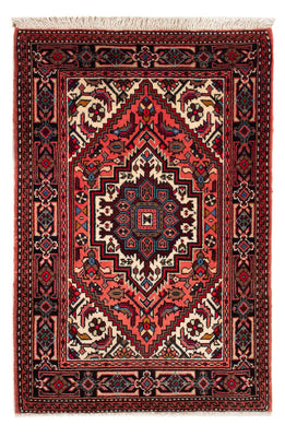 Alfombra persa - Nómada - 89 x 59 cm - rojo