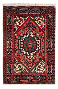 Alfombra persa - Nómada - 89 x 59 cm - rojo