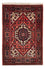 Alfombra persa - Nómada - 89 x 59 cm - rojo