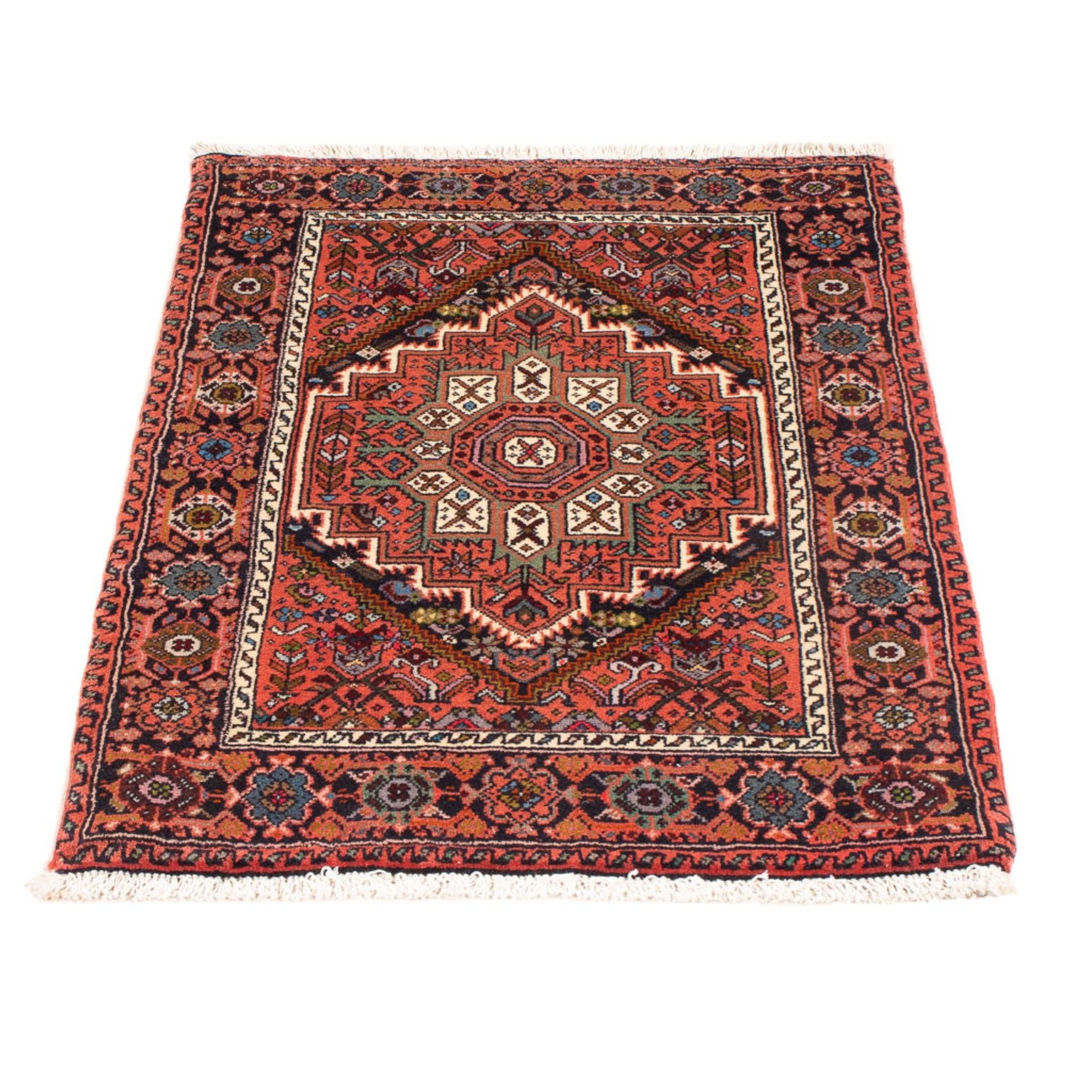 Alfombra persa - Nómada - 92 x 58 cm - rojo