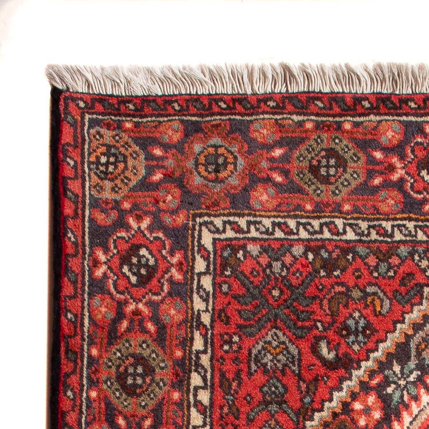 Alfombra persa - Nómada - 99 x 60 cm - rojo