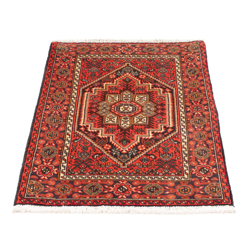 Alfombra persa - Nómada - 99 x 60 cm - rojo