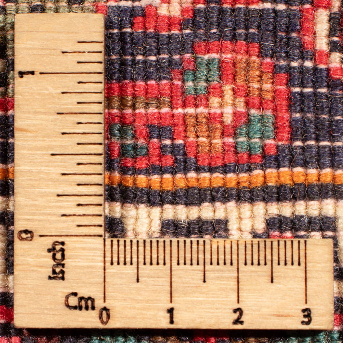 Alfombra persa - Nómada - 99 x 60 cm - rojo