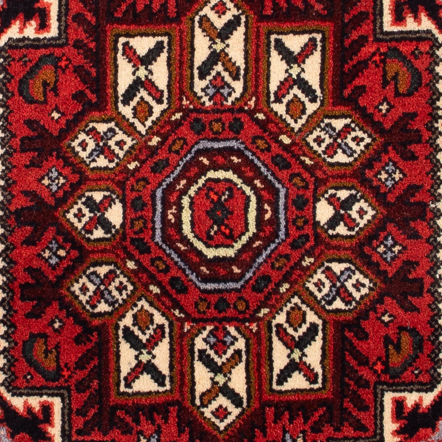 Alfombra persa - Nómada - 95 x 60 cm - rojo