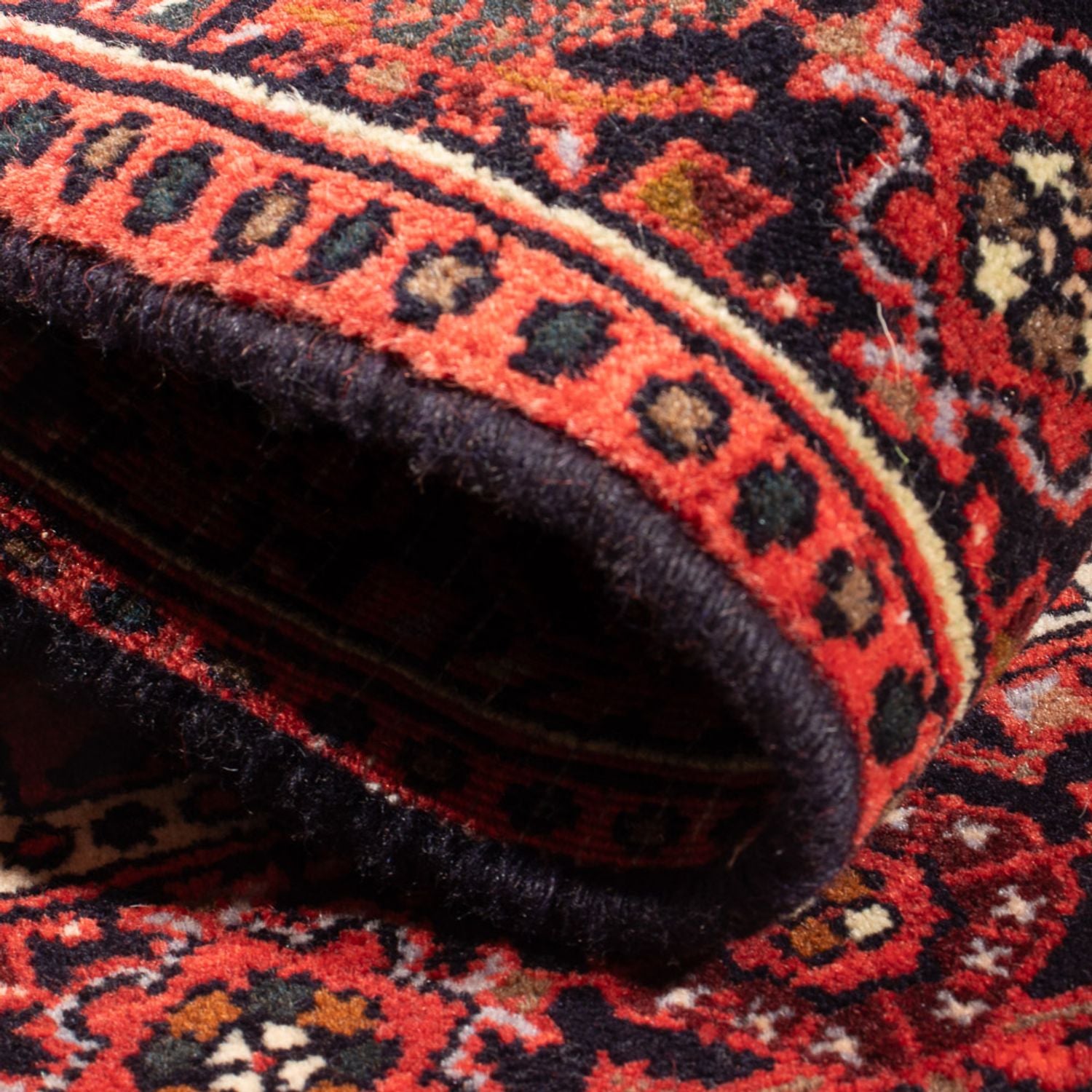 Alfombra persa - Nómada - 95 x 60 cm - rojo