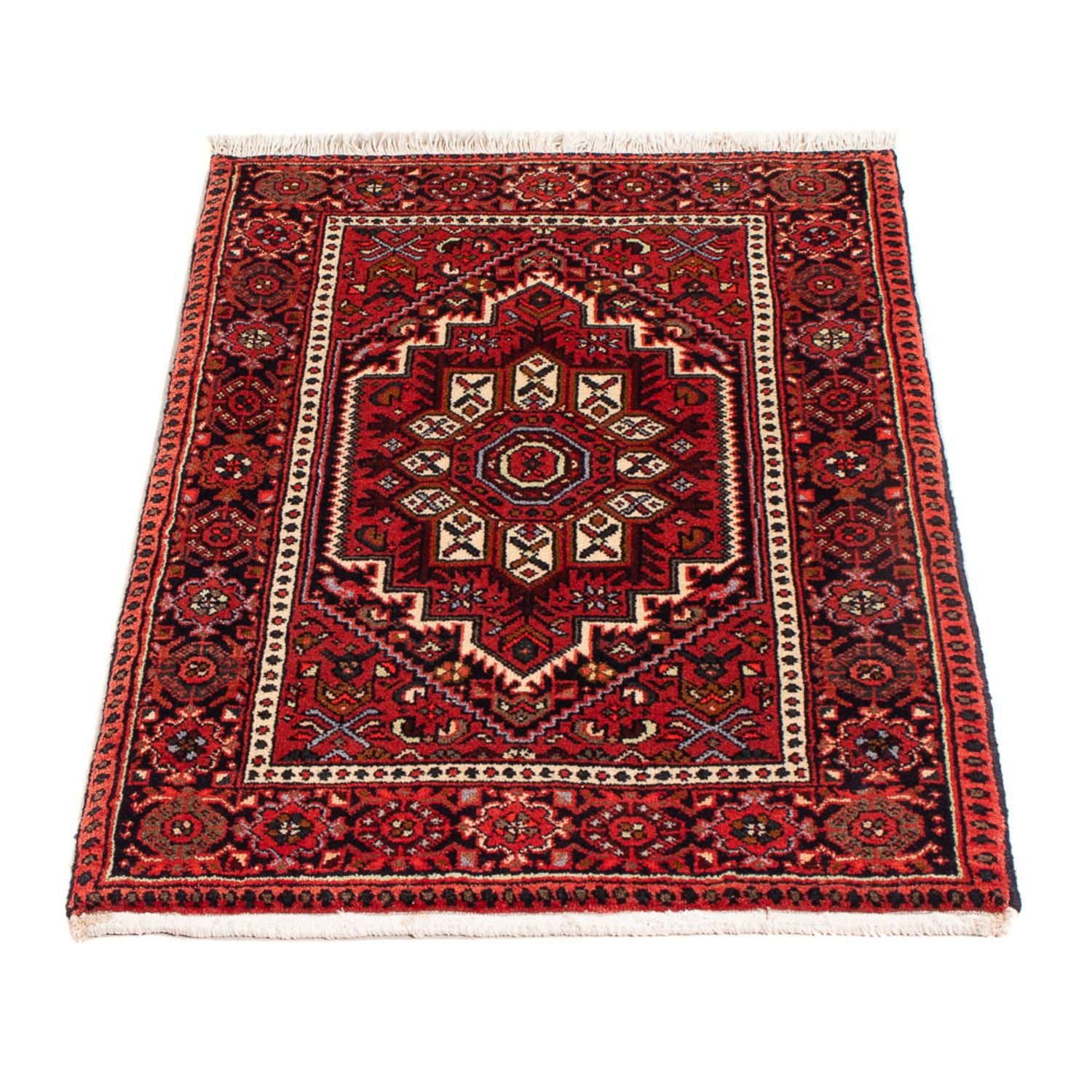 Alfombra persa - Nómada - 95 x 60 cm - rojo