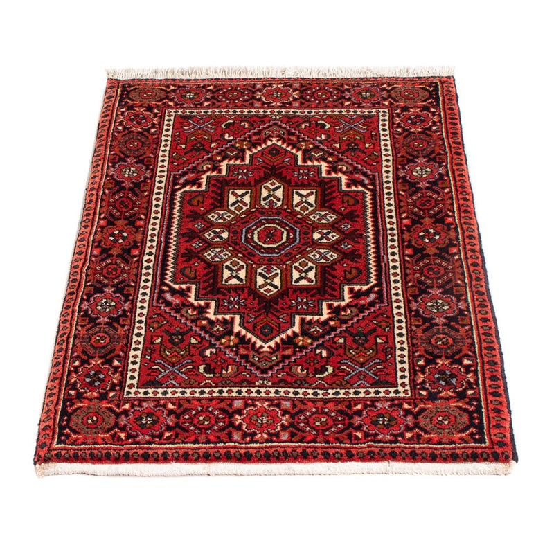 Alfombra persa - Nómada - 95 x 60 cm - rojo