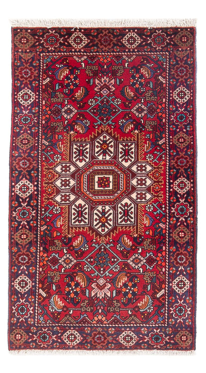 Alfombra persa - Nómada - 100 x 60 cm - rojo
