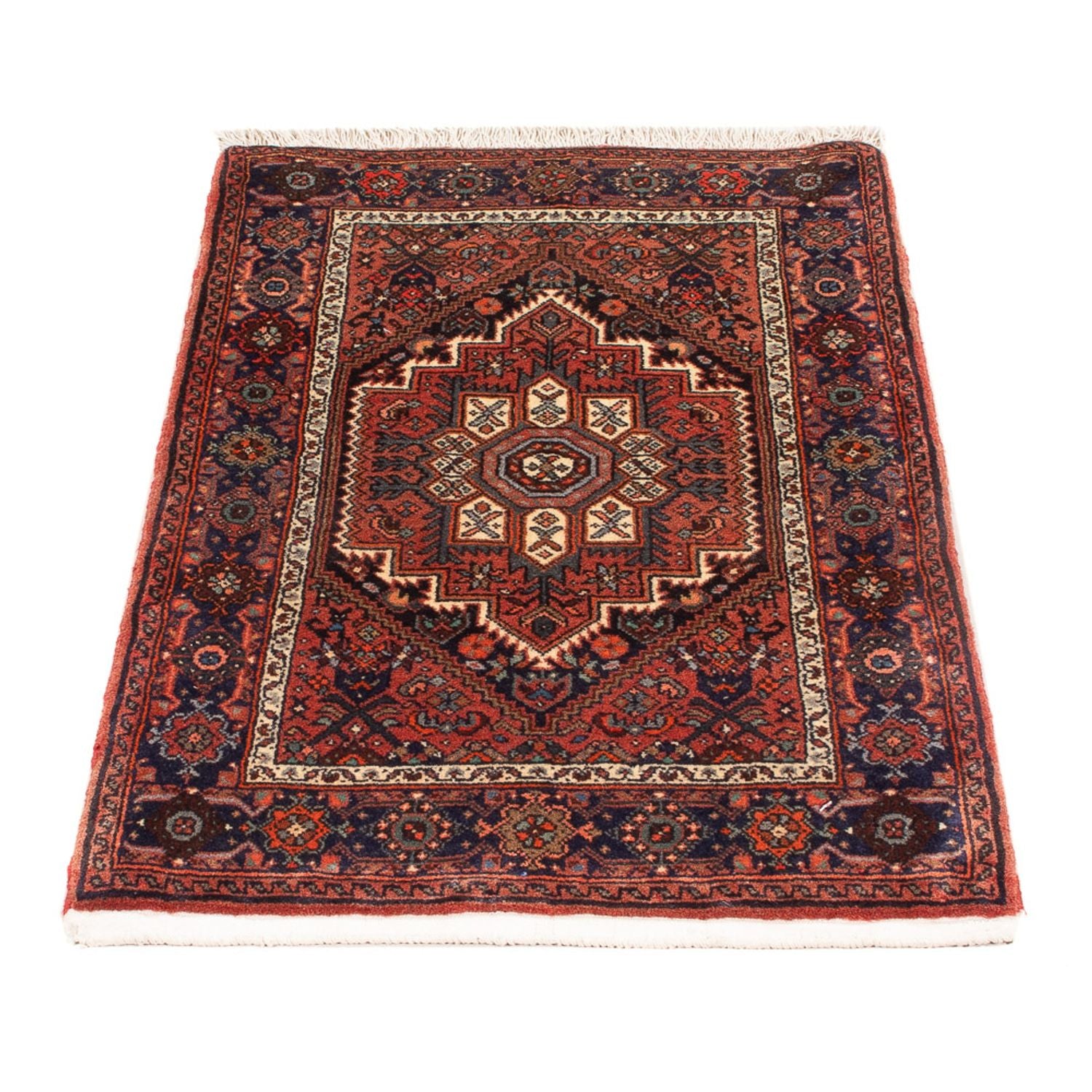 Alfombra persa - Nómada - 72 x 52 cm - rojo