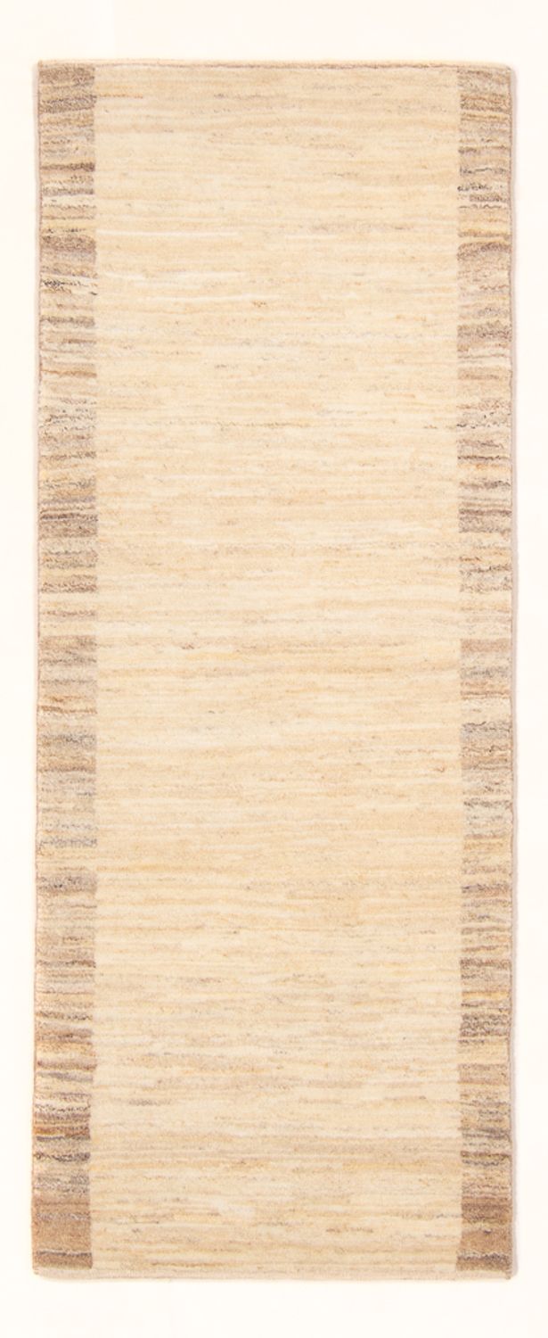 Alfombra de pasillo Alfombra Gabbeh - Persa - 190 x 80 cm - crema