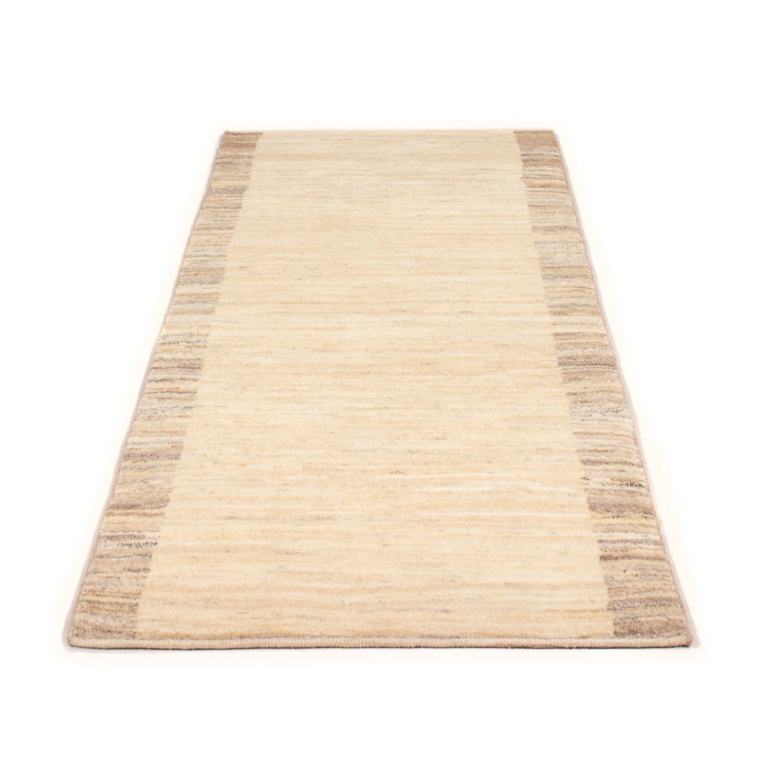 Alfombra de pasillo Alfombra Gabbeh - Persa - 190 x 80 cm - crema