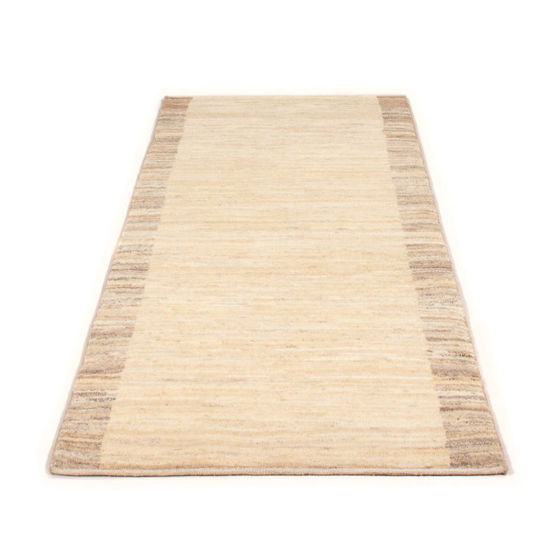 Alfombra de pasillo Alfombra Gabbeh - Persa - 190 x 80 cm - crema