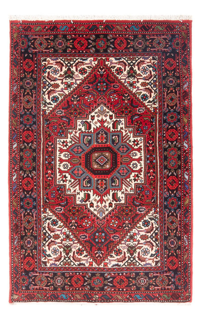 Alfombra persa - Nómada - 119 x 80 cm - rojo