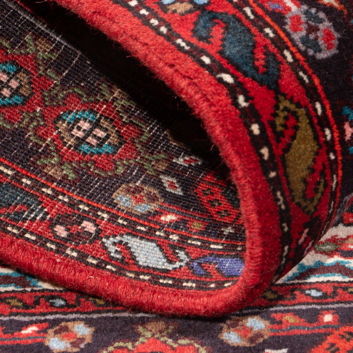 Alfombra persa - Nómada - 119 x 80 cm - rojo